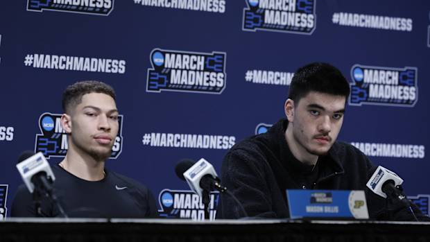 mason gillis and zach edey ncaa first round press conference